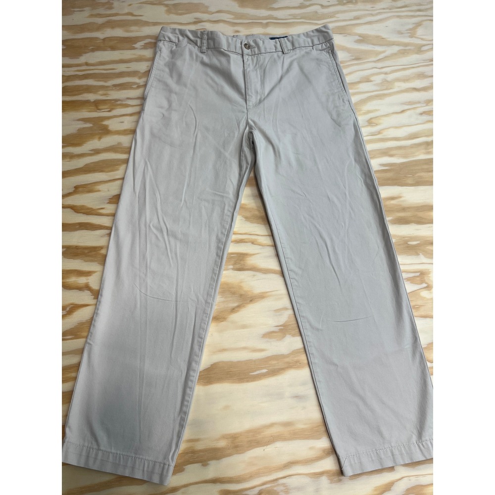 Polo Ralph Lauren Boys Khaki Chino Pants Size 20 Light Tan Straight Leg Trousers